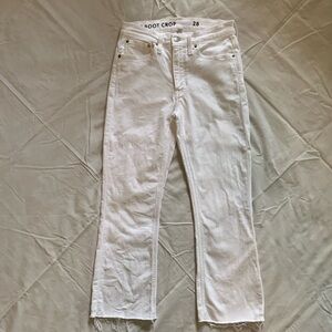 J Crew Billie Demi Boot Crop jeans